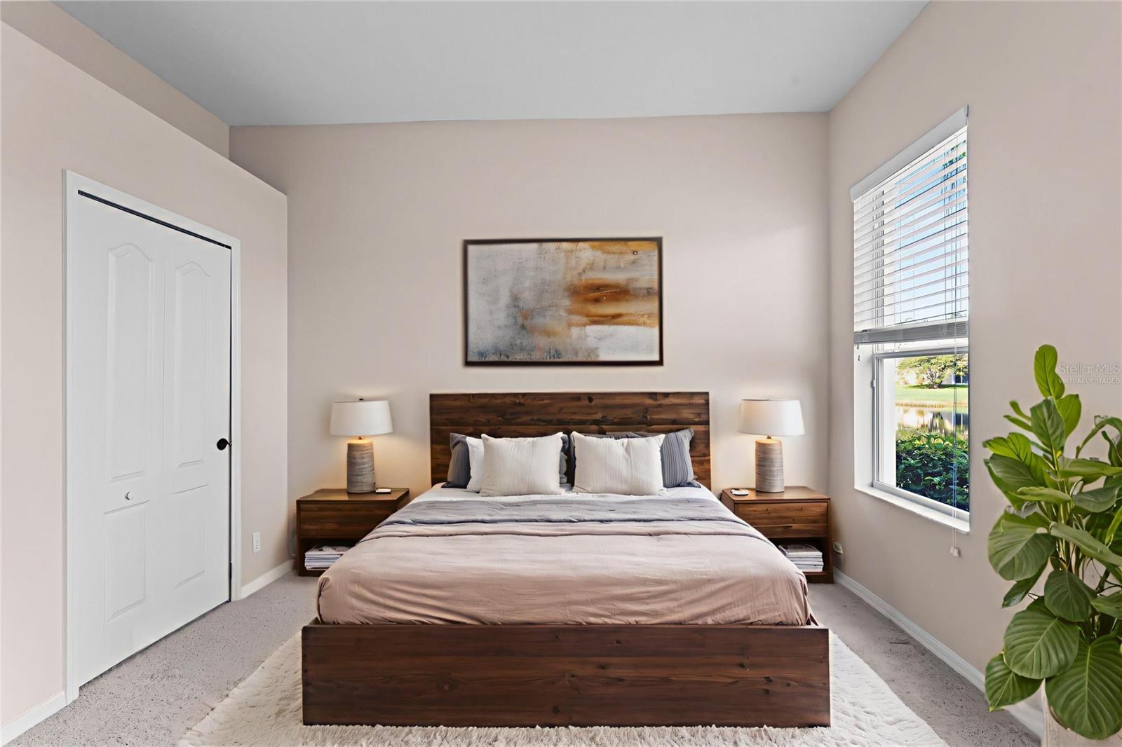 Third Bedroom-Virtually Staged