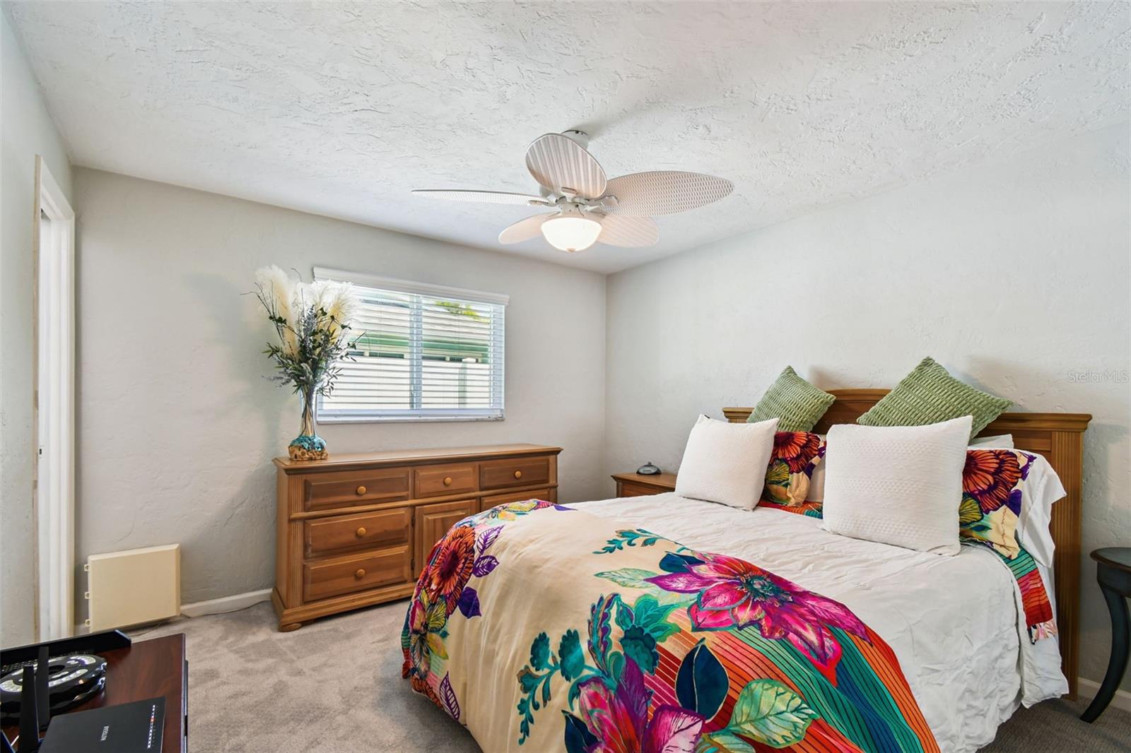 This bedroom could be used as a junior primary bedroom as it has a pocket door to the ensuite!