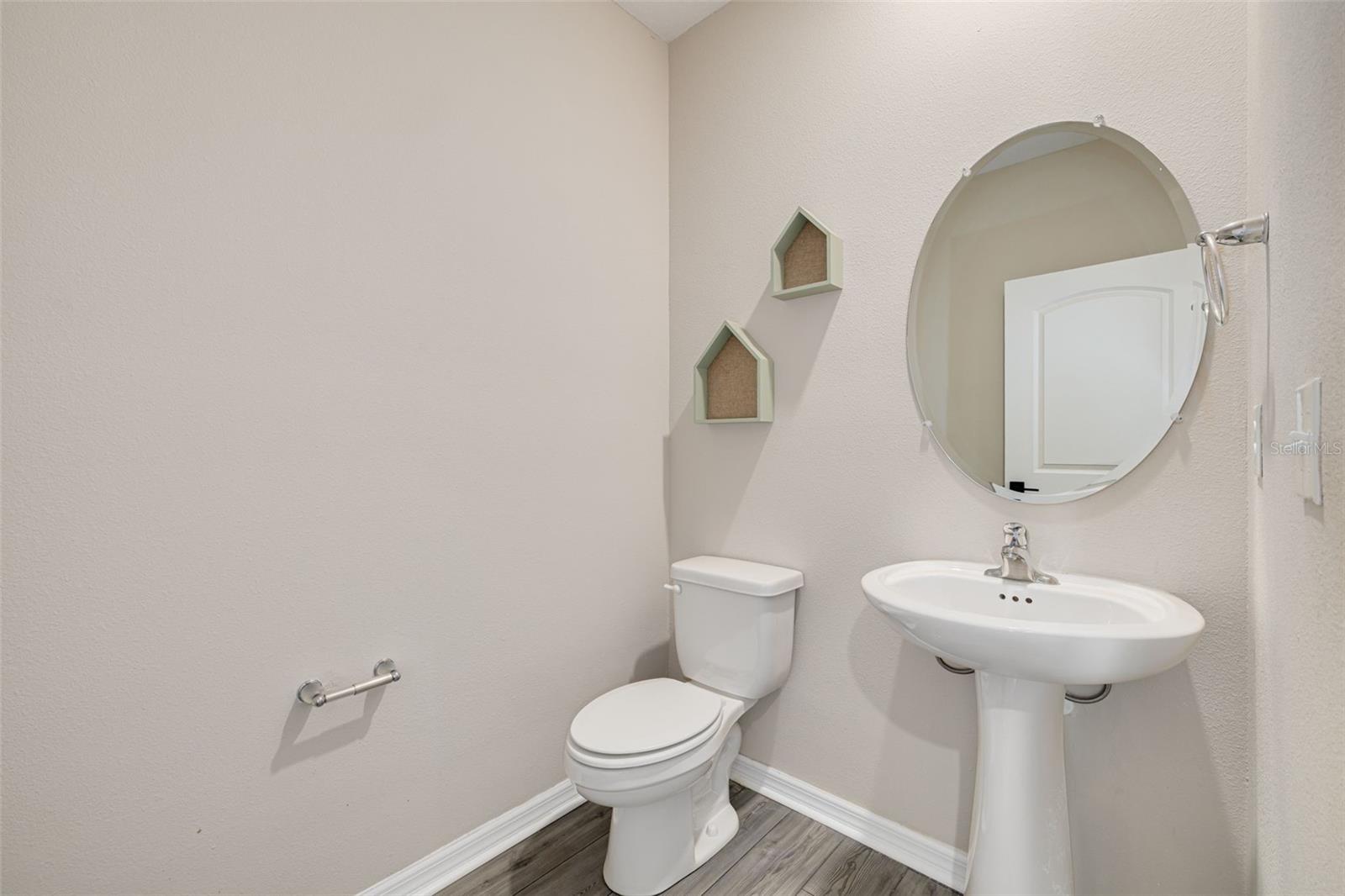 powder room 2nd floor