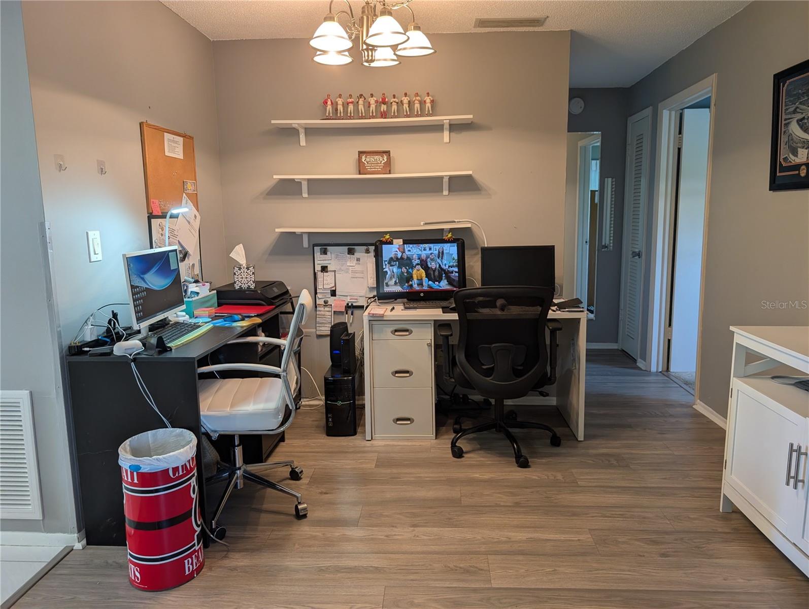 Bonus area can be used for breakfast area, craft area, den, office or whatever serves your need.  Guest bedroom and bath are located off the Bonus area.