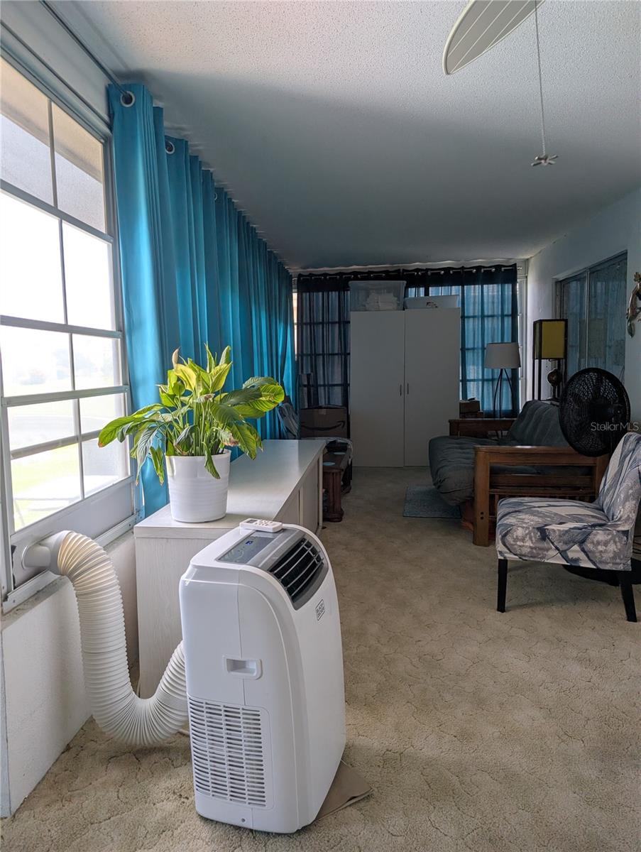 The wall of windows provides great natural light, cross ventilation but most important a phenomenal water view!