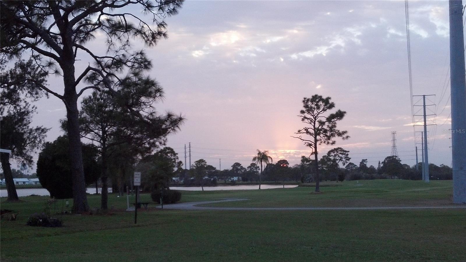 At the end of the day...stop to enjoy the majestic sunsets from the comfort of your own community.