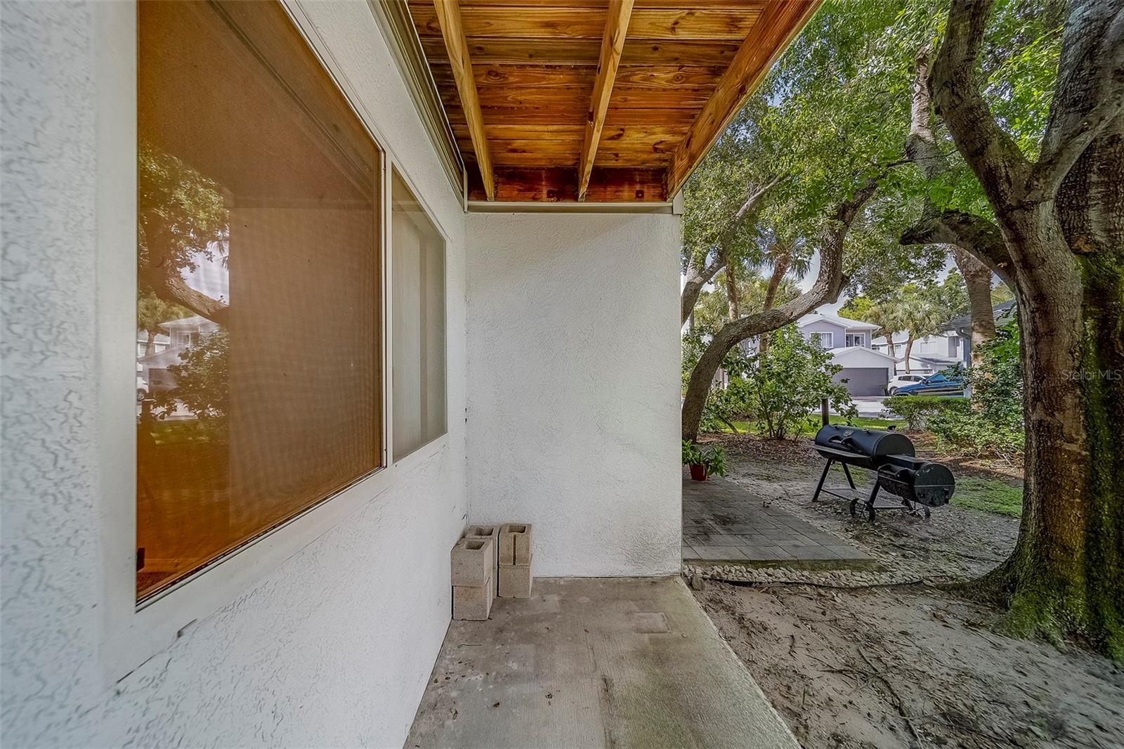 Back patio