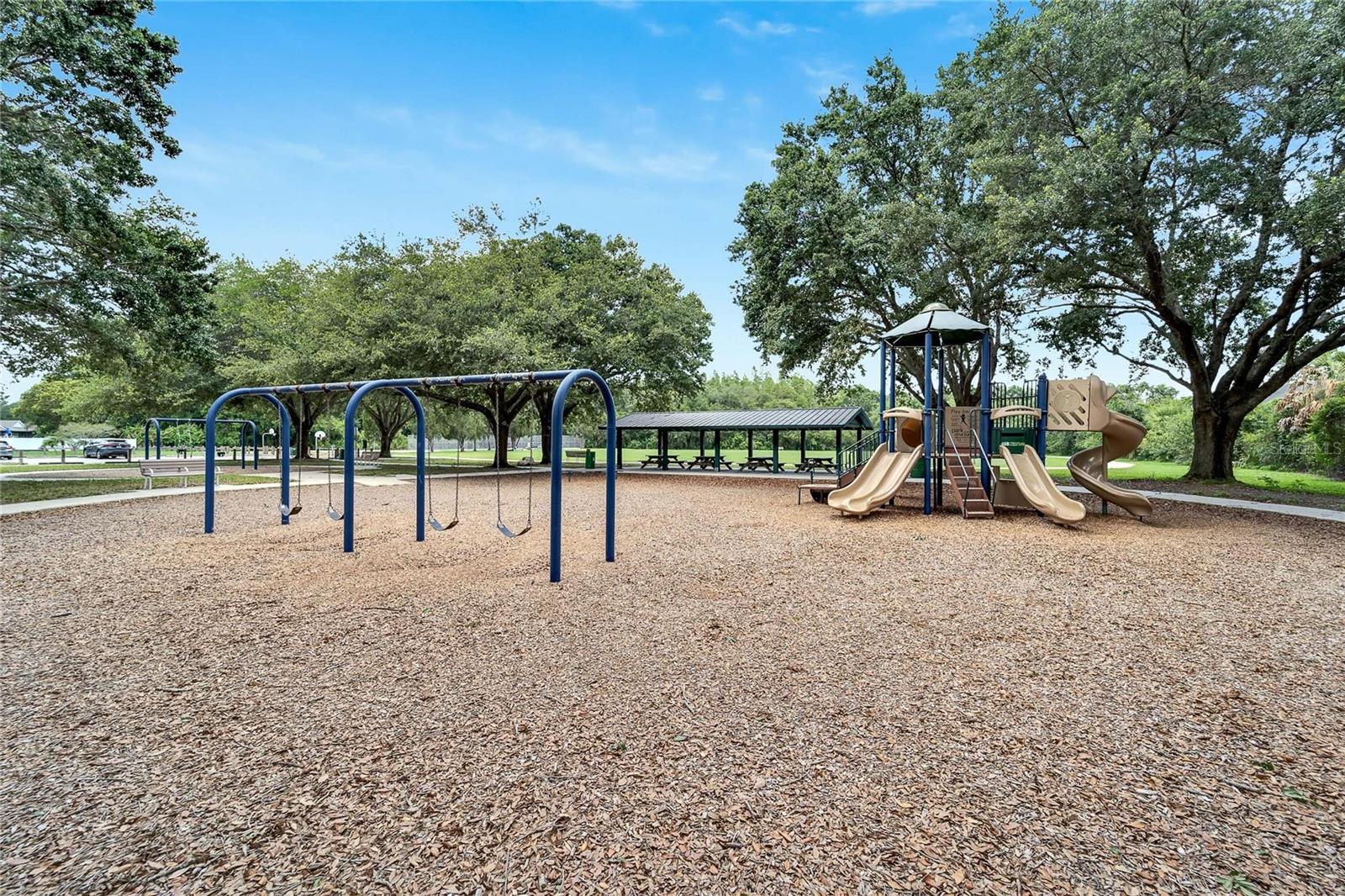 Playground & Picnic shelter