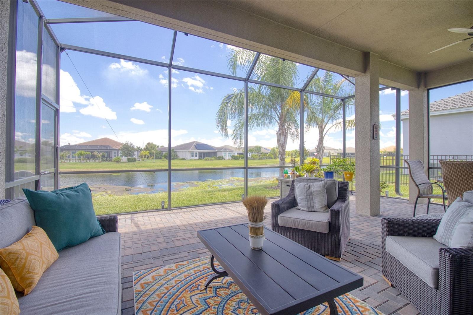 Rear Lanai was EXTENDED
