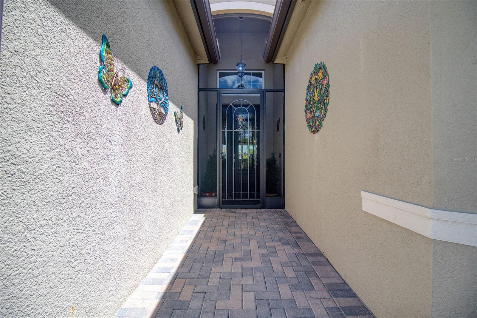 Block Home w/ Stucco Finish