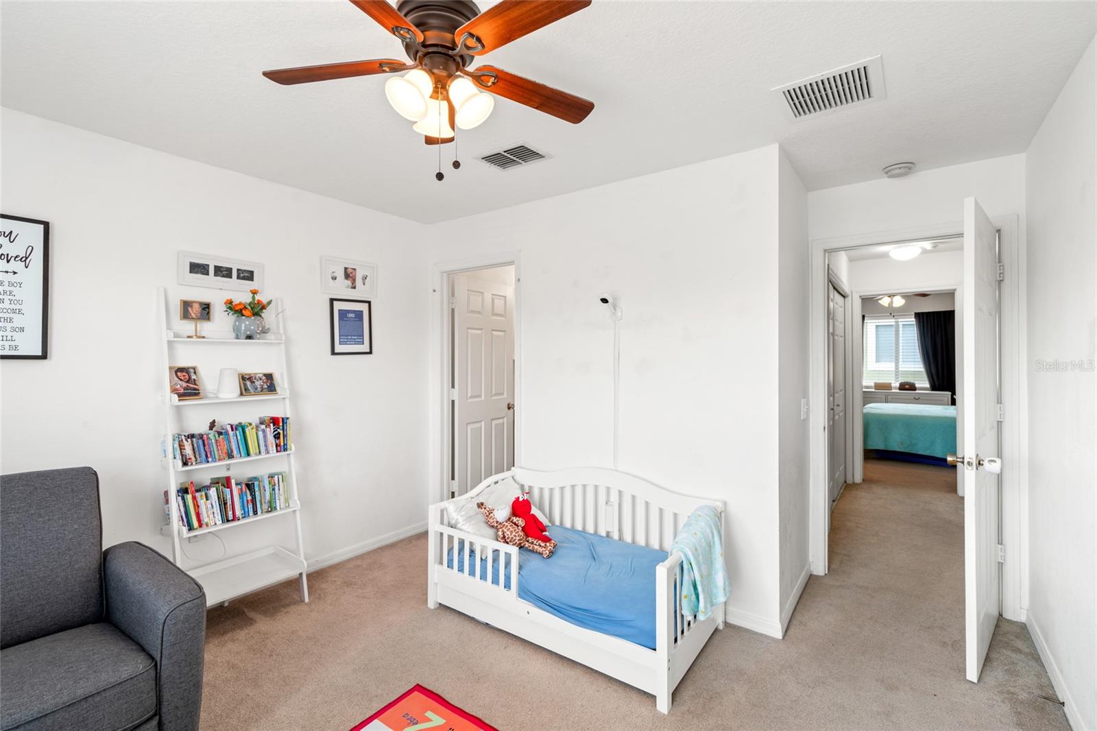 Secondary Bedroom from Window access to Bathroom