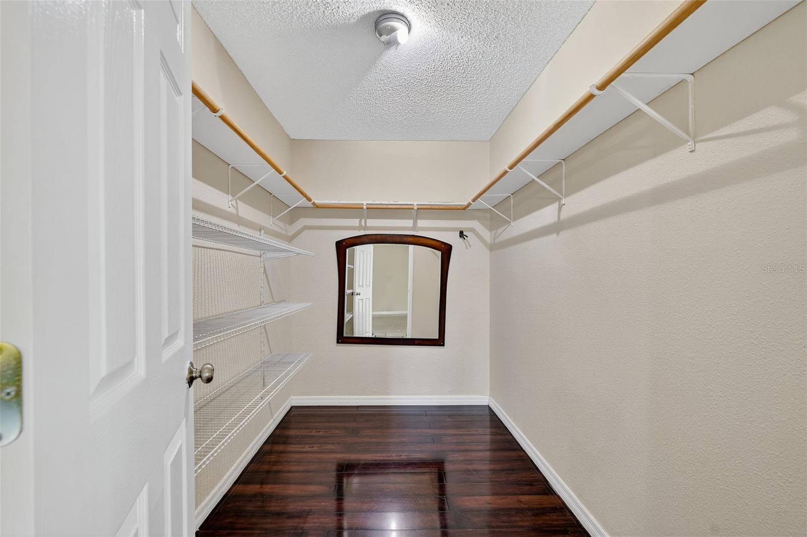 master walk-in closet
