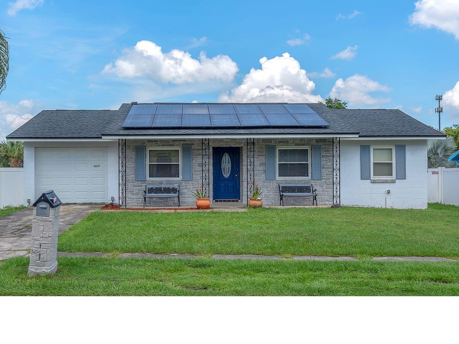 Located in the Southwood Hills neighborhood of Brandon, this well-maintained 3-bedroom, 2-bathroom home offers comfort, convenience, and peace of mind with several key updates—including a 2022 roof with cost-saving solar panels and a re-plumbed interior.
