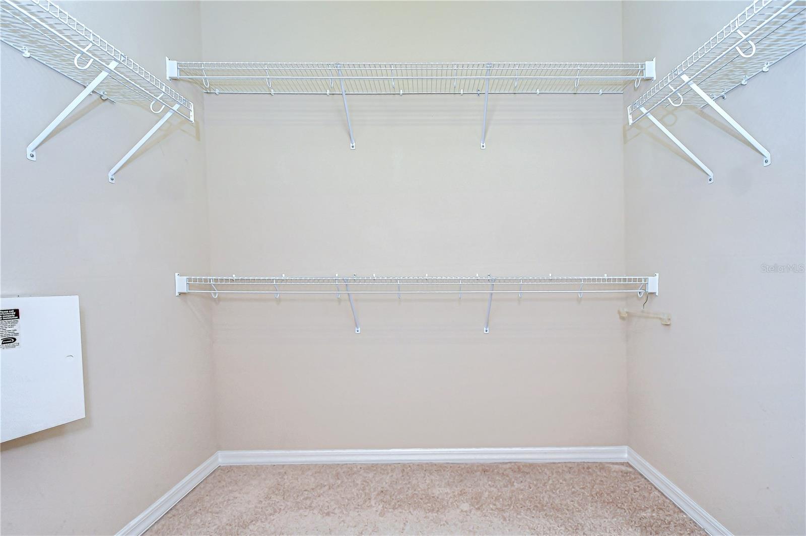 Walk-in closet!