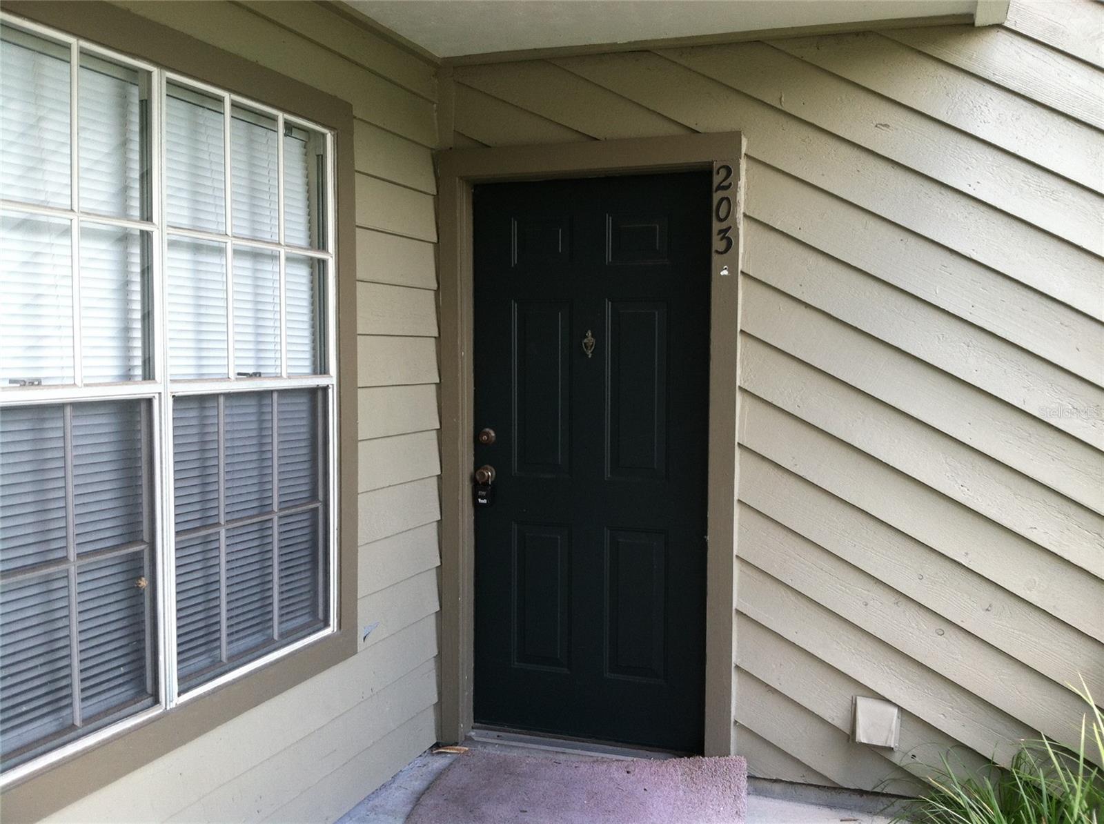 Front Door of Home