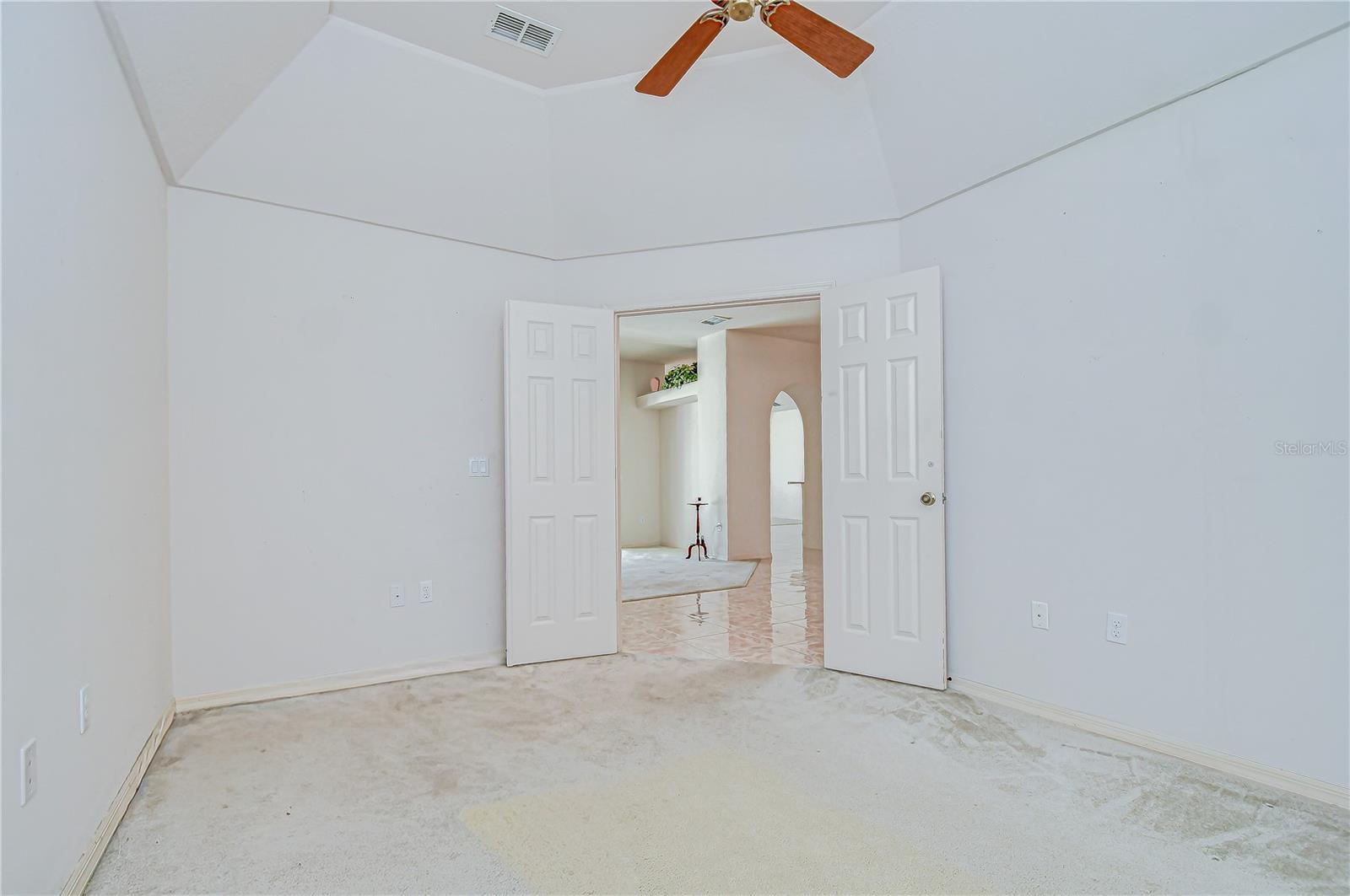 French door entry!