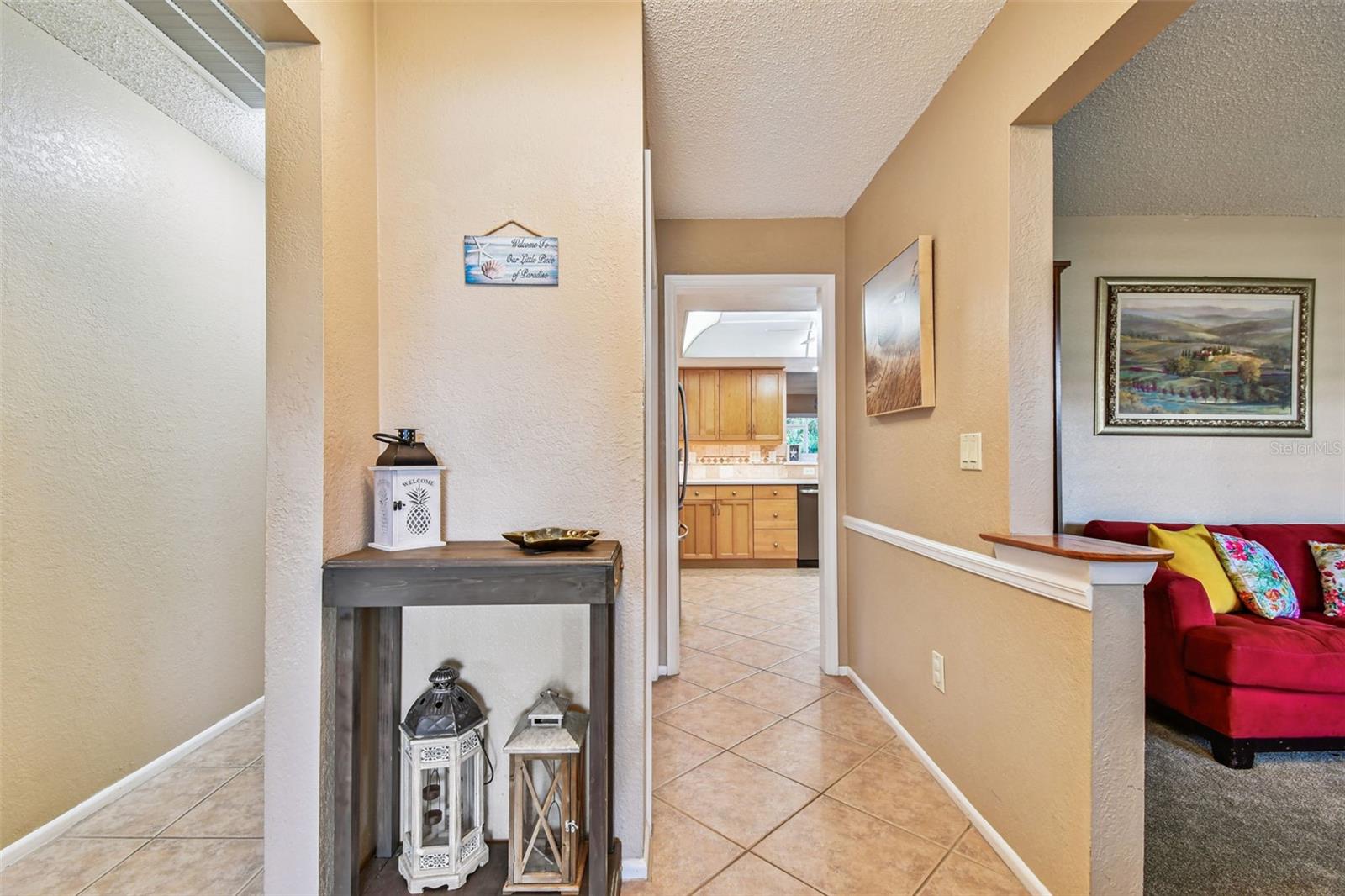 Front Entry way with coat closet