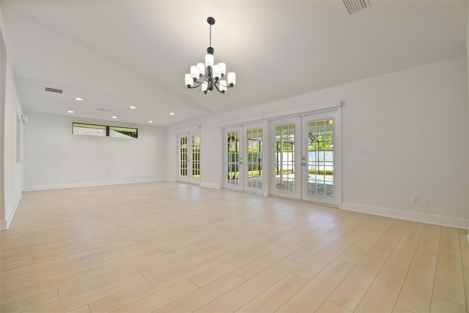 Enormous Family Room and Casual Dining Area