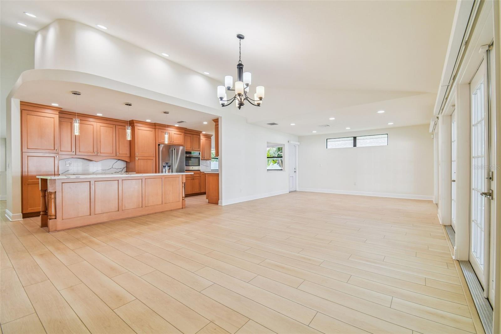 Family Room & Kitchen