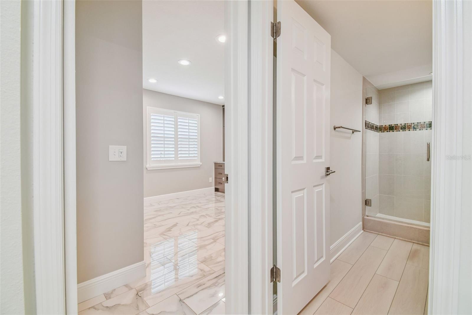 Guest Bedroom (being used as office) & Guest Bathroom