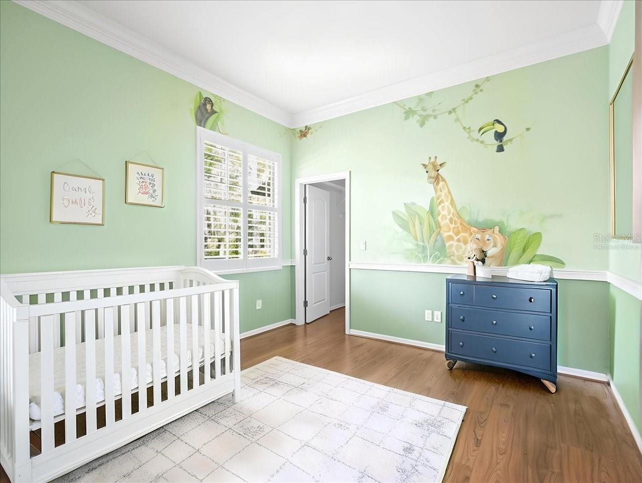 Virtually Staged Bedroom