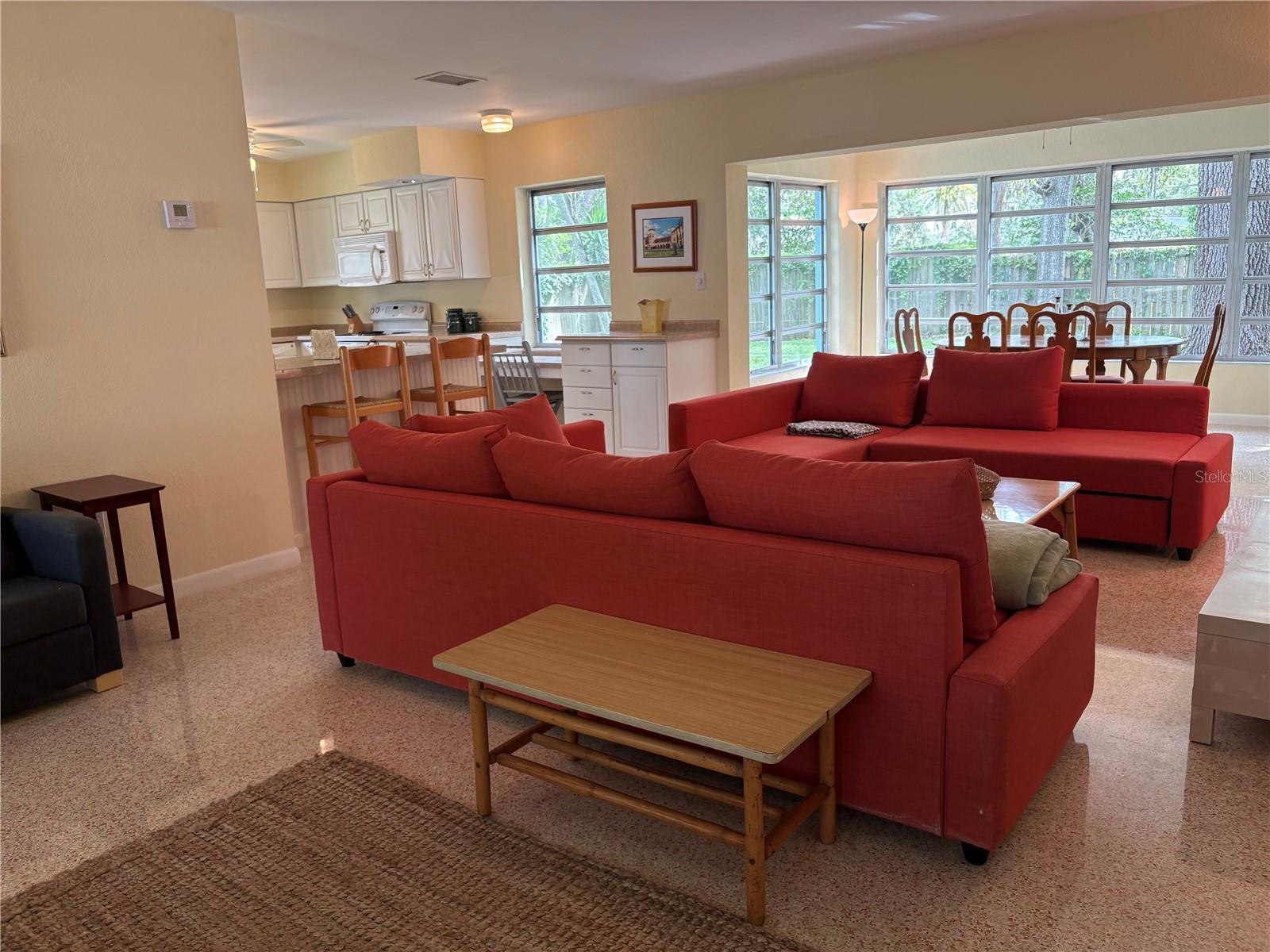 Lots of room to entertain.