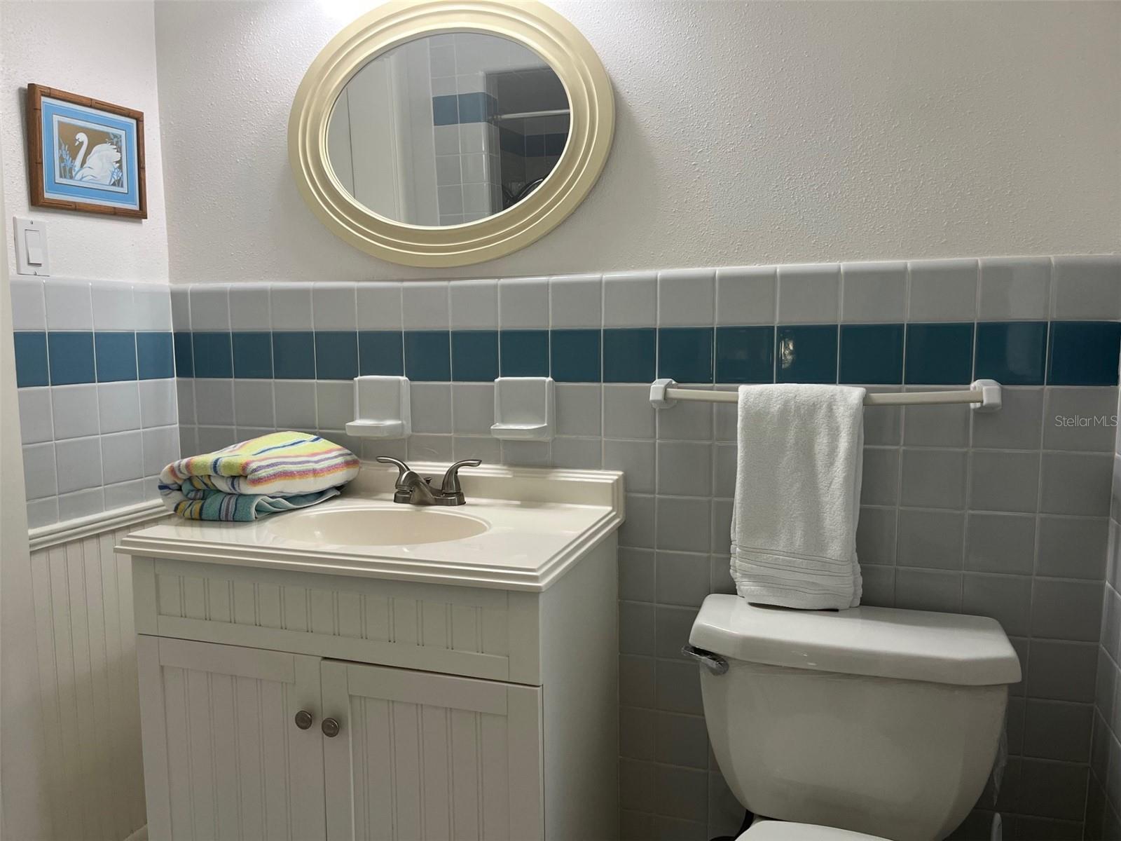 Master bath with Jack and Jill entrance.