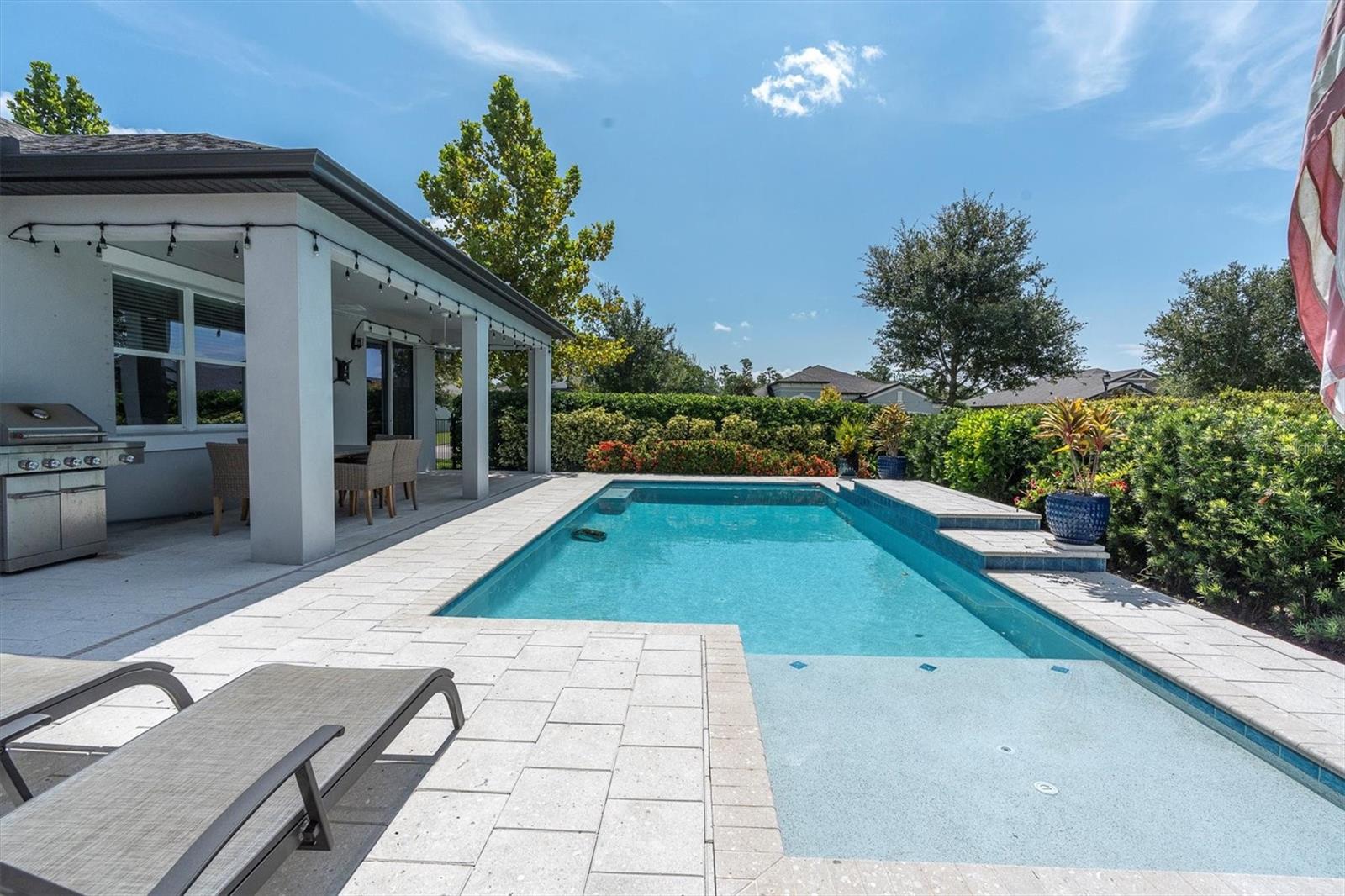 SPARKLING POOL WILL OFFER HRS OF ENJOYMENT