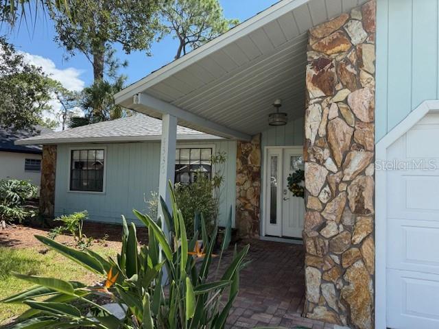 Covered front porch