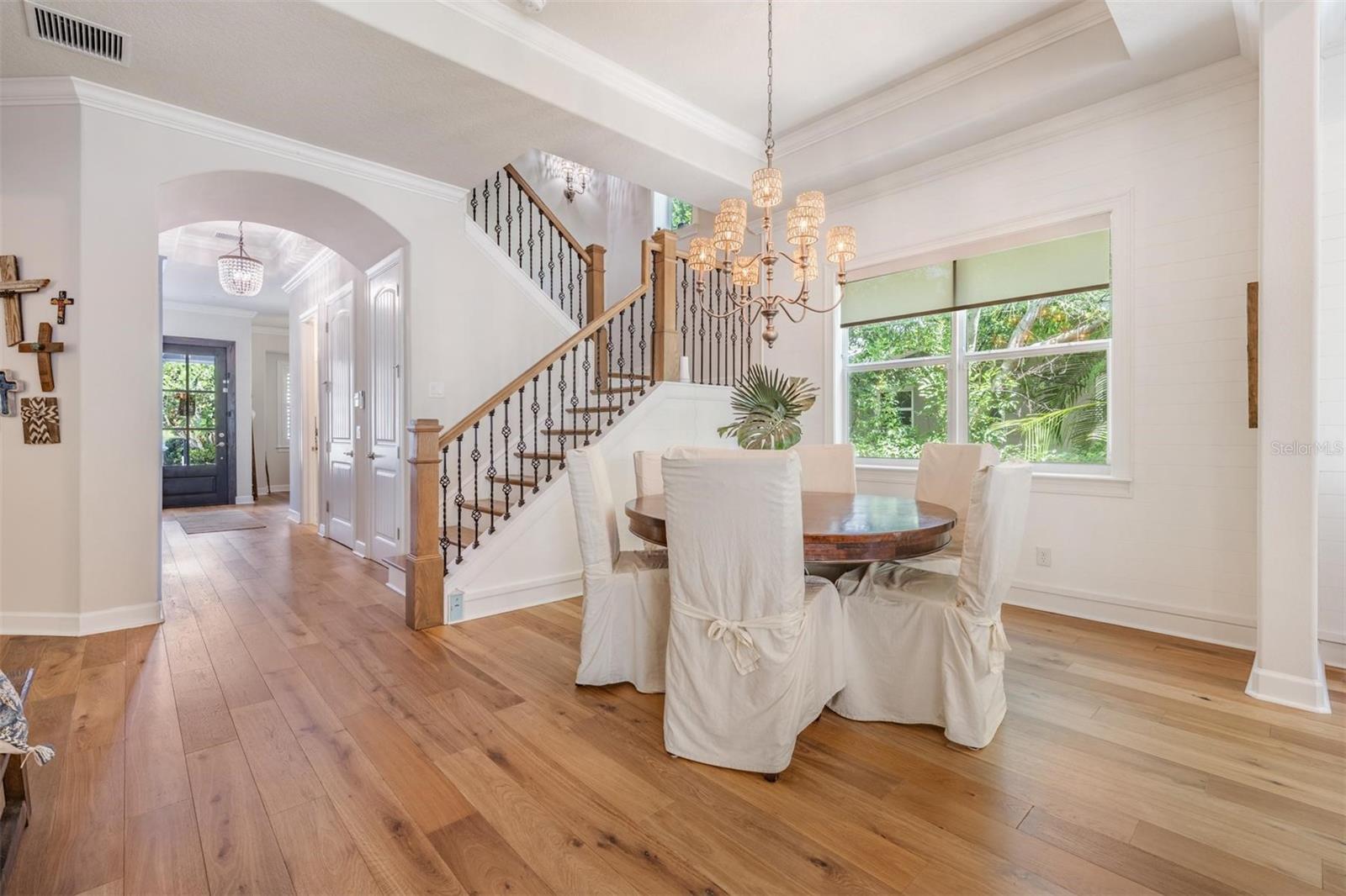 Entry and Dining Room