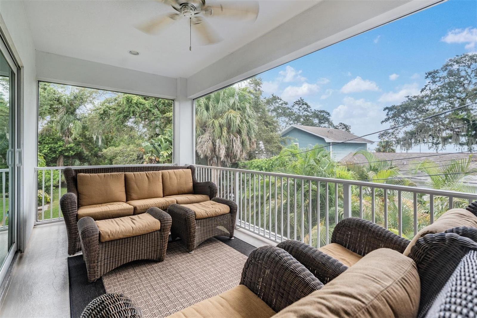 Balcony Off of Bonus Room and Master