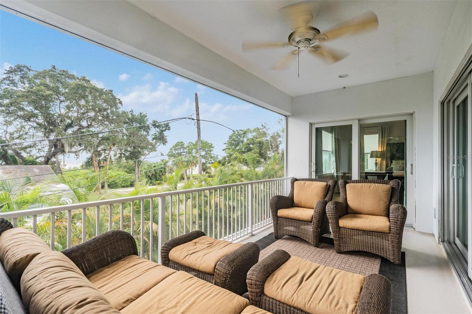 Balcony Off of Bonus Room and Master