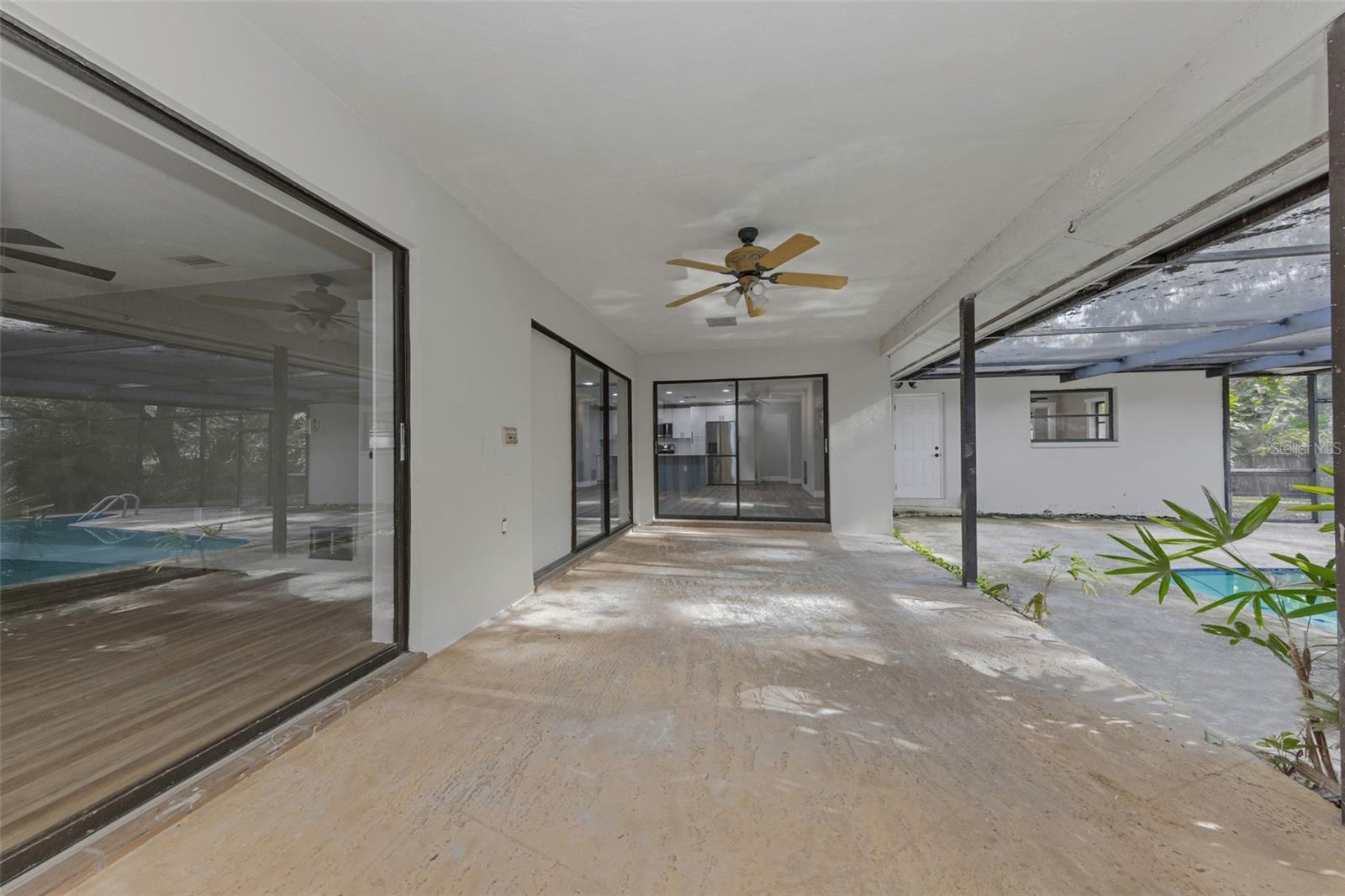 Rear Patio
