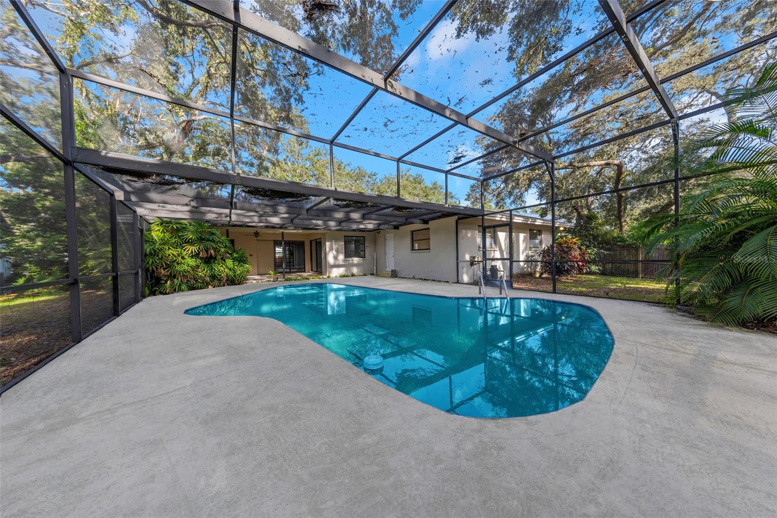Rear Patio - Reverse View