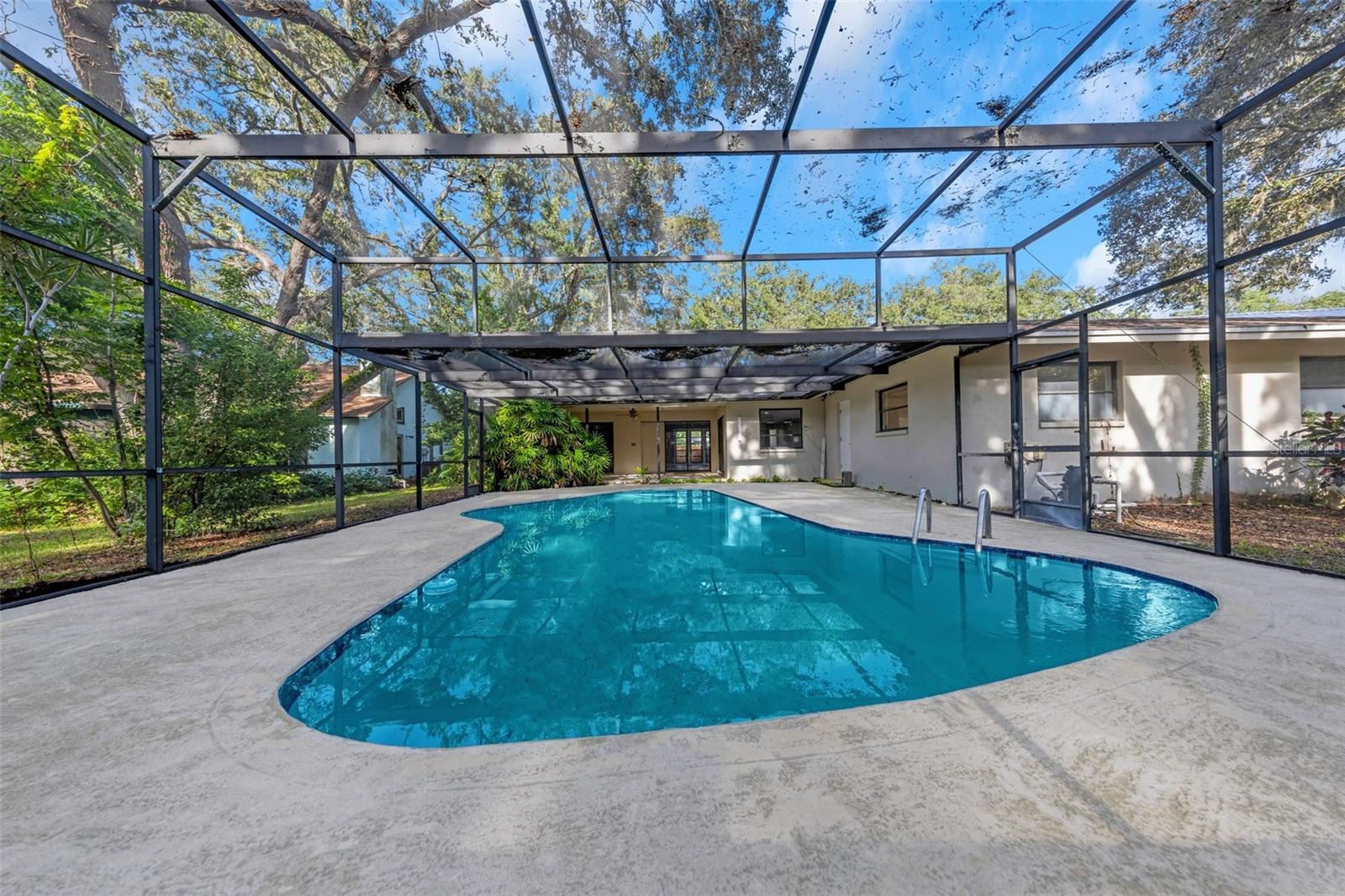 Pool - Reverse View