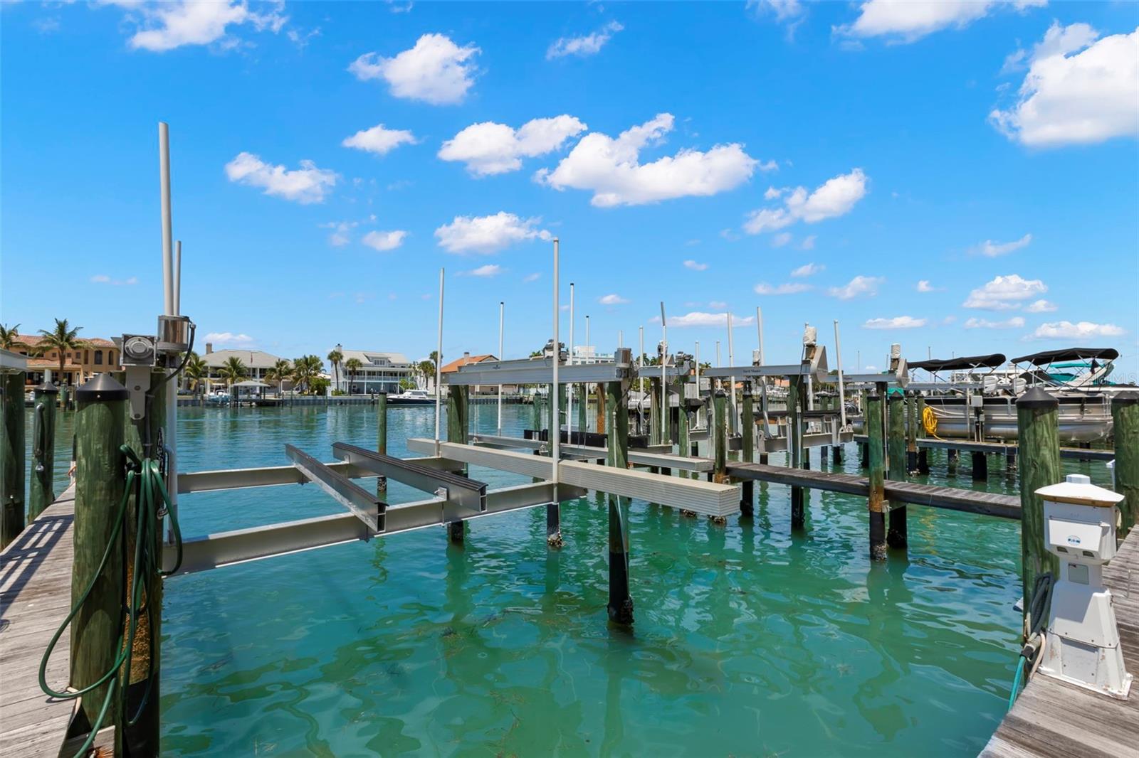 Deeded Boat Slip with Large Lift!