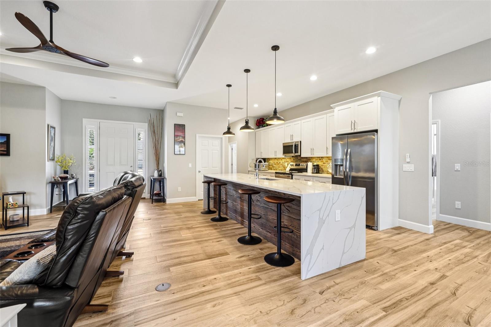 Kitchen dream with 12.5 Ft island