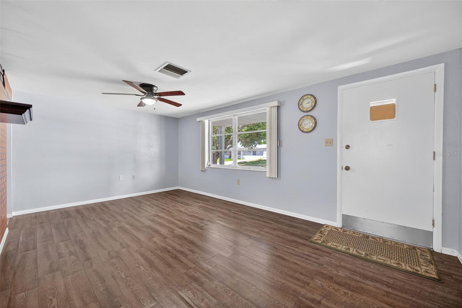 front door-living room