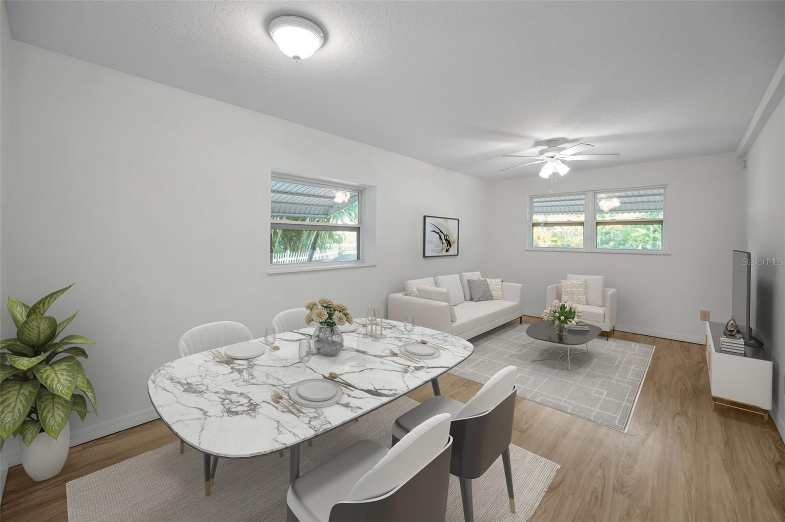 Dining Room/Living Room