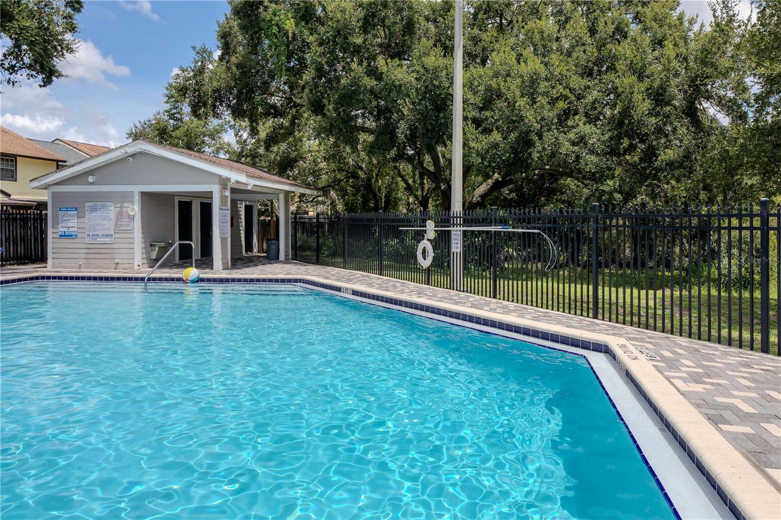 Sparkling Community Pool