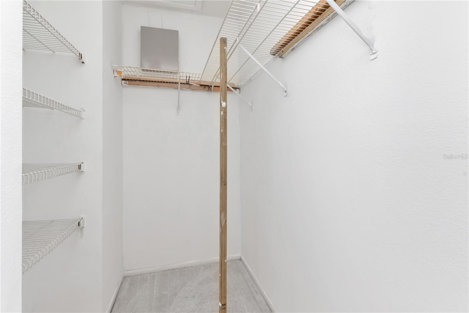 Walk in Primary Closet