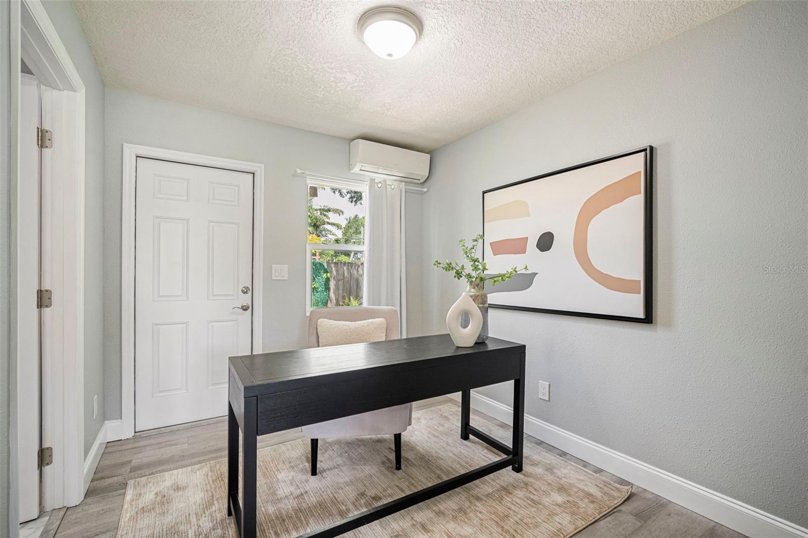 Third Bedroom/Office with access to the Rear Yard