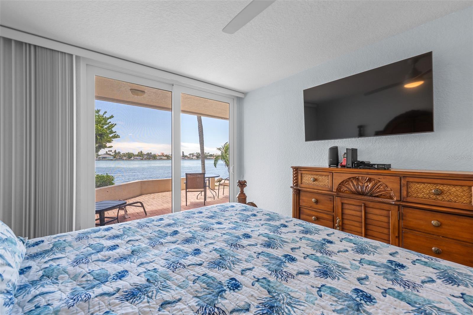 Water View from Bed