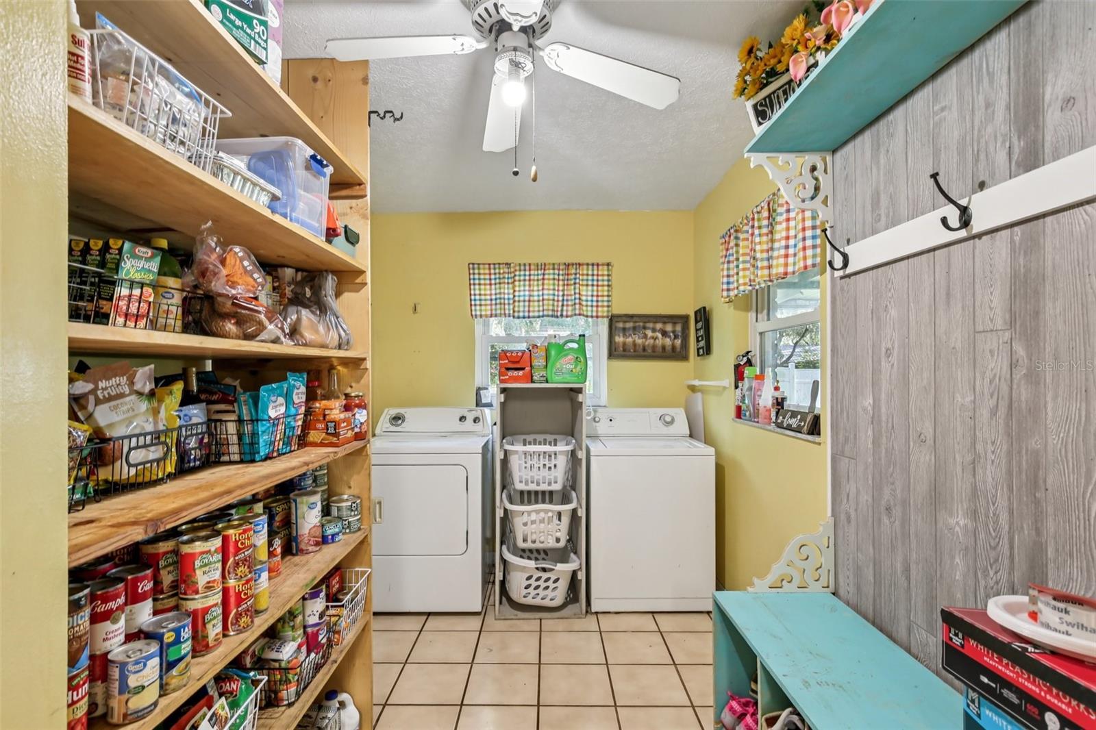 Pantry with Laundry