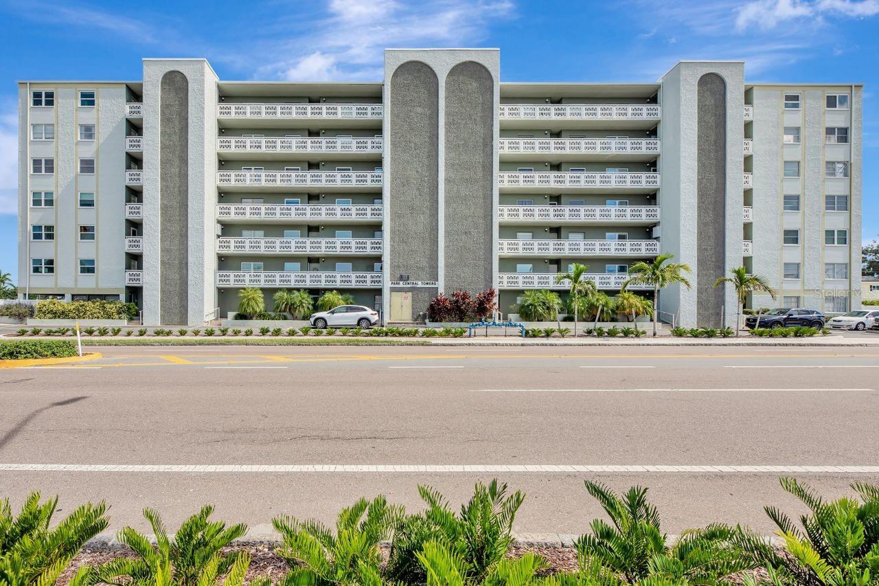 Front of the building