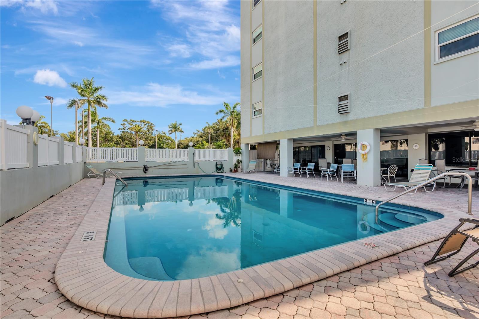 Pool area