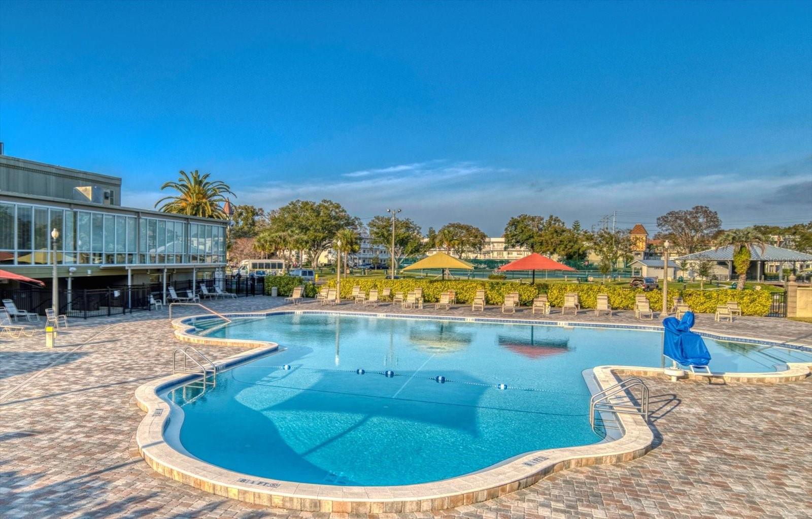 Spend every day at the community pool!