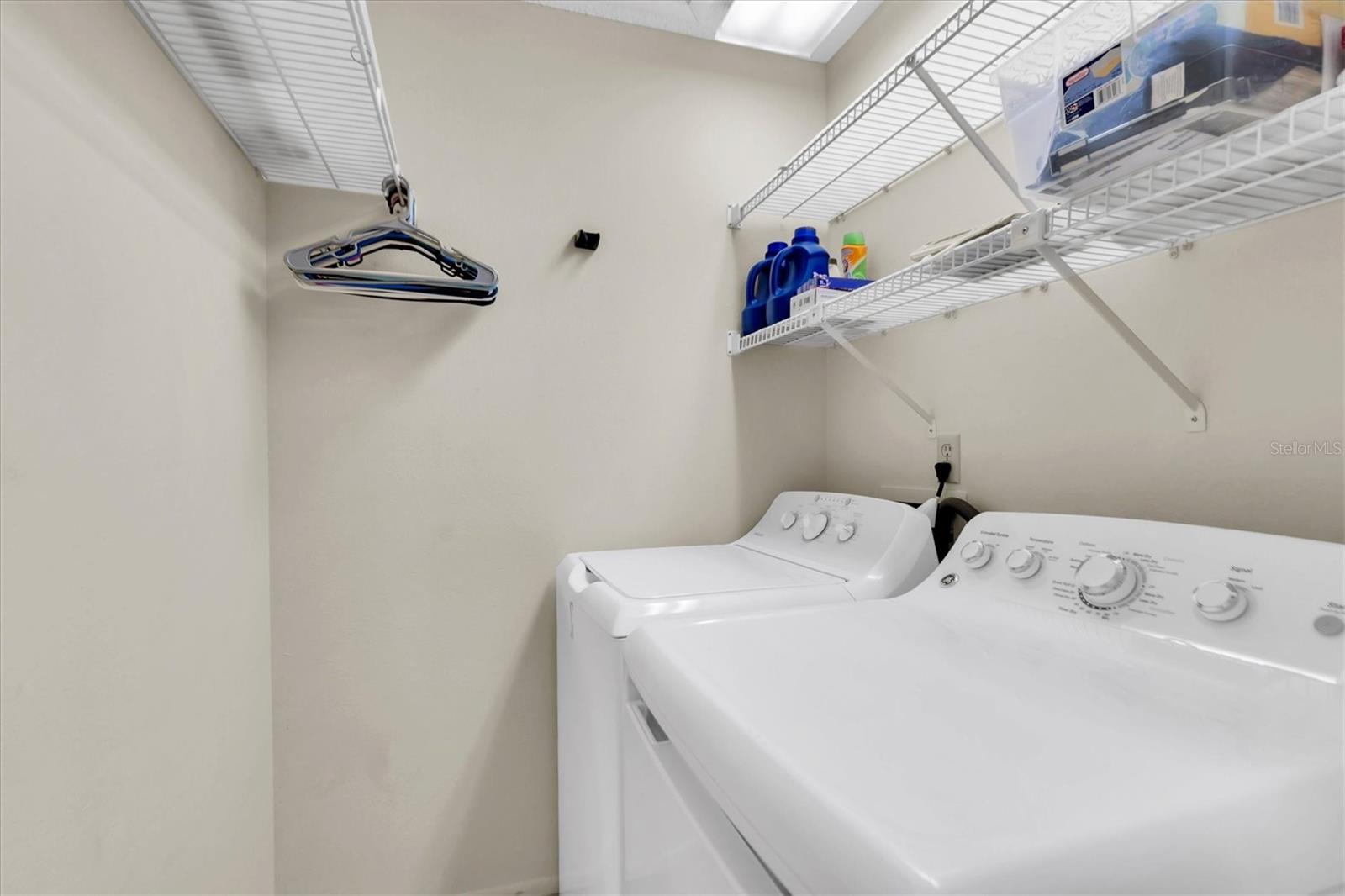 Inside laundry room