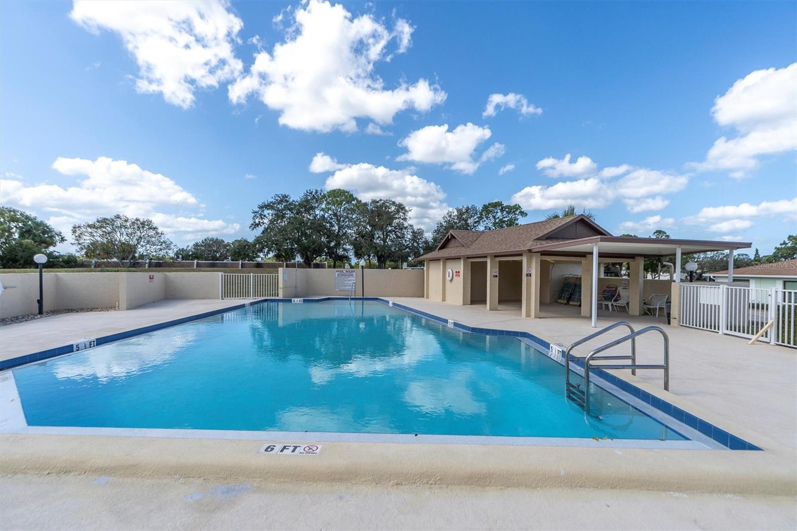 Pool directly adjacent to your condo!