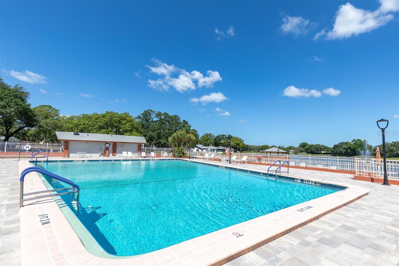 Main clubhouse heated pool