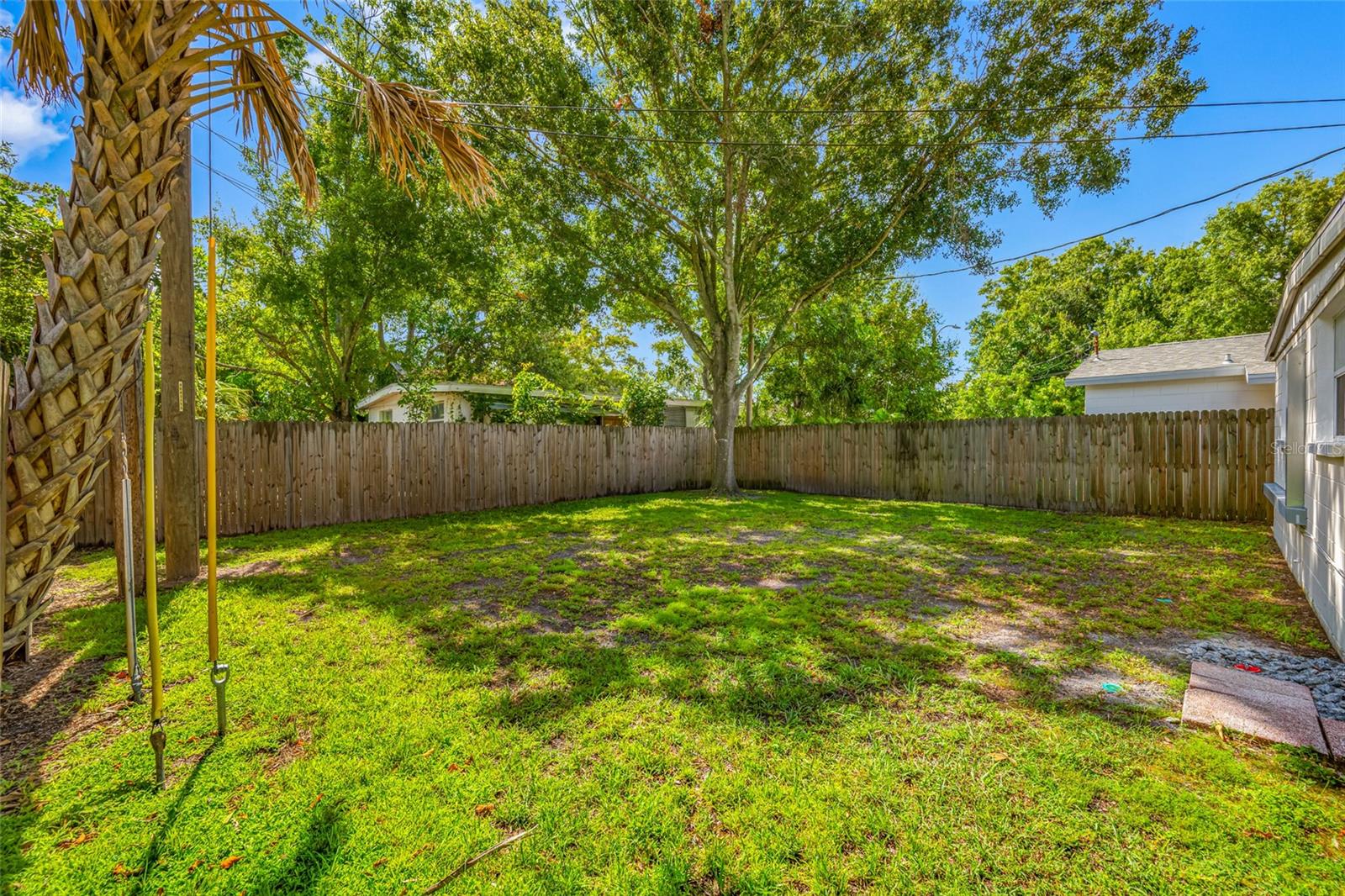 Fenced Back Yard