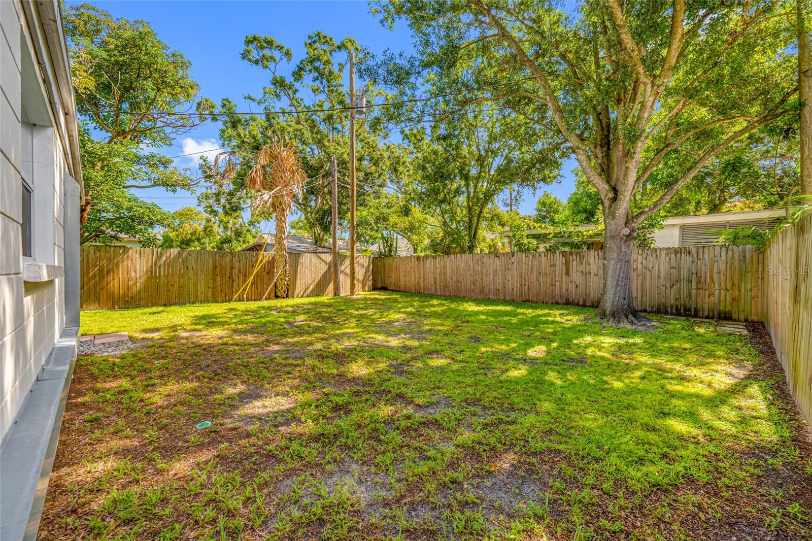 Fenced Back Yard