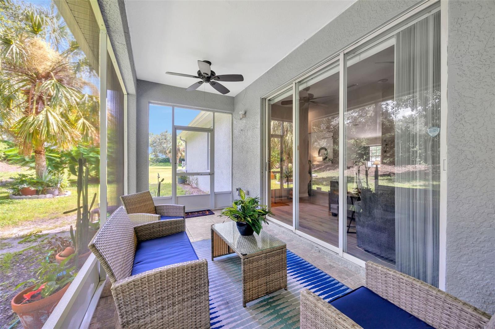 Rear Screened Lanai