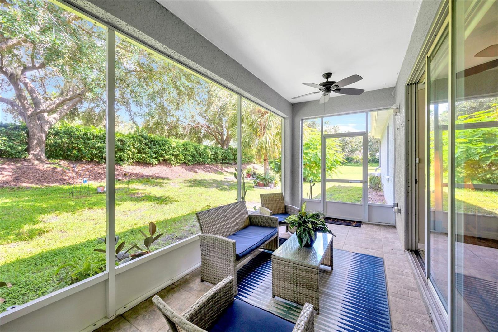 Rear Screened Lanai